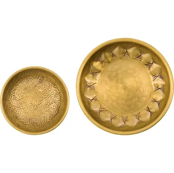 Sada dekorativních misek House Doctor HDUna 2-pack 203821714 zelená 19X