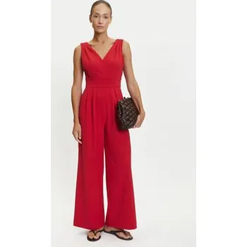 Dámský overall Tatuum Overal Fang T2504.075 Červená Wide Leg 38