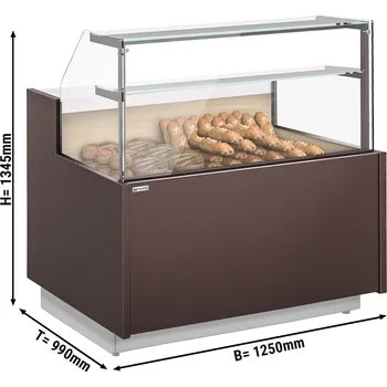 Vinotéka G.Gastro Pult na chléb - 1250mm - dřevěné čelo