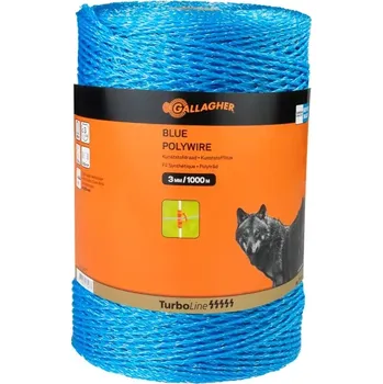 Ohradník Lanko pro ohradník TurboLine, Ø3mm, 1000m, modré