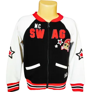 Dívčí oblečení Sun City Dívčí mikina L.O.L. na zip černobílá Černobílé, Velikost: 122 122