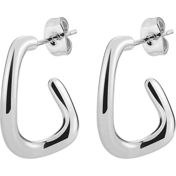 Náušnice Ocelové náušnice se zakřivením - Meucci DE567