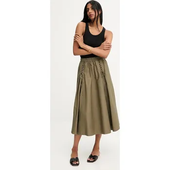 Dámská sukně Bavlněná sukně Answear.LAB F.7004.tos zelená 77X, vel. L