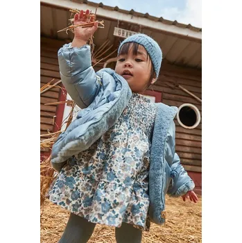 Dívčí šaty Dívčí šaty Mayoral 2909.4B.Baby.9BYA modrá 55X, vel. 80