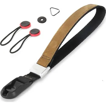 Digitální kompakt Lottsall řemínek na fotoaparát rychloupínání DSLR bezzrcadlovky kompaktní kožený nylon