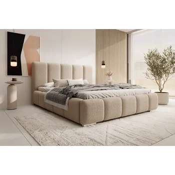 Postel MD STYLE Čalouněná postel Betty 200x200 Zvolte látku: Riviera 97