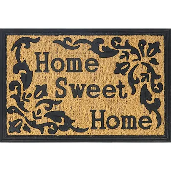 Rohožka WYCIERACZKA POD DRZWI ZEWNĘTRZNA KOKOSOWA 40X60 CM VNĚJŠÍ ČISTICÍ ZÓNA HNĚDÁ