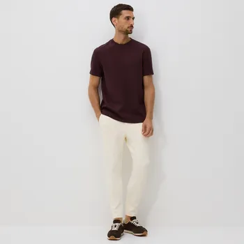 Pánské kalhoty Reserved - Kalhoty chino slim fit - krémová - 6691L-01X - 6691L-01X-XXL