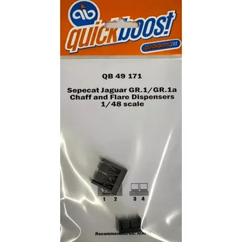 Plastikový model Quickboost 1/48 Jaguar GR.1/GR.1a chaff and flare dispensers