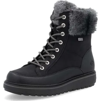 Dámské kozačky Rieker Dámská kotníková obuv REMONTE D0U78-03 černá W5 42