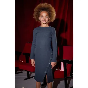 Dívčí šaty Dívčí šaty Mayoral 7915.8G.Junior.9BYA modrá 57X, vel. 128