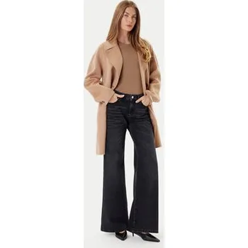 Dámské kalhoty Marella Jeansy 2523186034 Černá Wide Leg 38