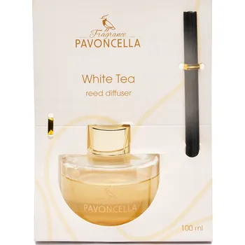 Aroma difuzér PAVONCELLA BÍLÝ ČAJ 100ML PARFÉM DIFUZÉR S TYČINKAMI