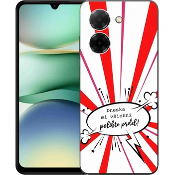 Pouzdro na mobilní telefon Gelový kryt mmCase na Xiaomi Redmi A5 (173.45x79.35x8.45mm) - vtipný text 15 bílé pozadí