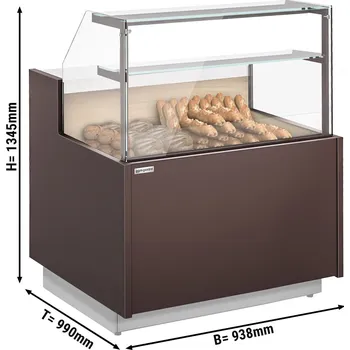 Vinotéka G.Gastro Pult na chléb - 930mm - dřevěné čelo