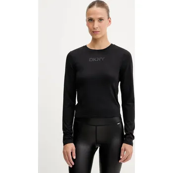 Tričko s dlouhým rukávem Dkny DP5T1181 černá 99X, vel. L