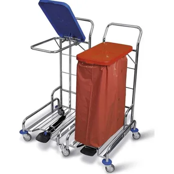 Úklidový vozík Úklidový vozík PEDALBAG III. 3x80l - bez vaku