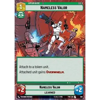 Sběratelská karetní hra Nameless Valor 389 - Twilight of the Republic: Extras Typ karty: Standard