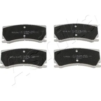 Brzdová destička Sada brzdových destiček, kotoučová brzda ASHIKA 50-00-0656