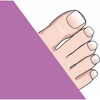 Umělé nehty MANITIME gelové nálepky - Ombre Toe