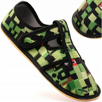 Chlapecká obuv RAWEKS BAREFOOT dětské papučky - Zuzia Z28 Velikost: 33