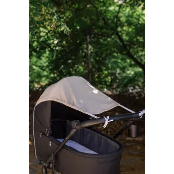 Slunečník na kočárek Jukki 45 cm béžový
