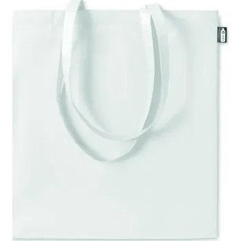 Nákupní taška z netkaného RPET Tote - Bílá, Firemní dárkové předměty s vlastním potiskem