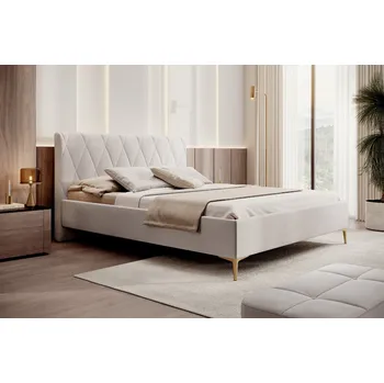 Postel MD STYLE Čalouněná postel Heidi 160x200 Zvolte látku: Riviera 41