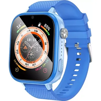 Mobilní telefon Chytré hodinky HOCO pro děti s funkcí volání 4G Y101 modré