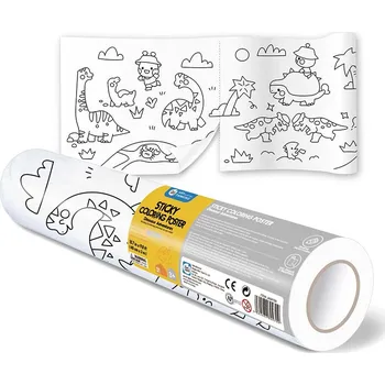 omalovánky Jarmelo Samolepící omalovánka v roli Dinosauři 3 m