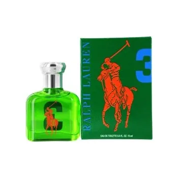 Pánský parfém Ralph Lauren Big Pony 3 Green Man (bez rozprašovača) Toaletní voda EDT, 15ml, pánske