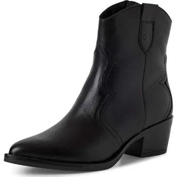 Dámské kozačky Tamaris Dámská kotníková obuv TAMARIS 25702-41-003 černá W5 38