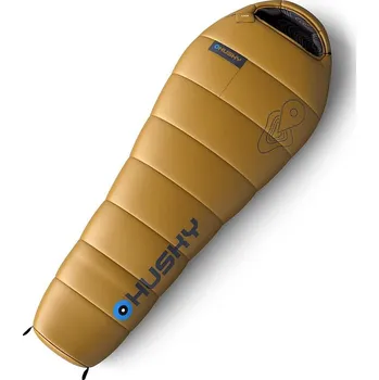 Spacák Husky Junior -10 °C levý Mustard 165 cm