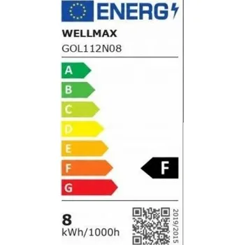 Žárovka Žárovka WELLMAX SAMSUNG KULKA E14 720lm 8W Neutrální bílá