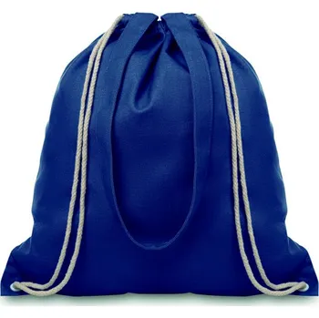 Taška se šňůrkami a uchy Moira - Modrá, Firemní dárkové předměty s vlastním potiskem