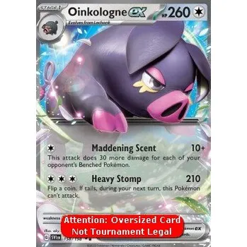 Karetní hra Oinkologne ex 158/198 - Scarlet & Violet JUMBO/OVERSIZE