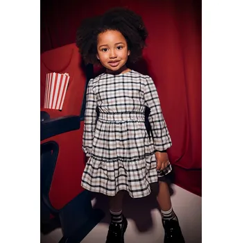 Dívčí šaty Dívčí šaty Mayoral béžová barva, mini, 4915 4915.6F.Mini.9BYA 12X, vel. 134