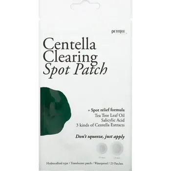 Pleťová maska Hojivé náplasti na akné - Petitfée Centella Clearing Spot Patch