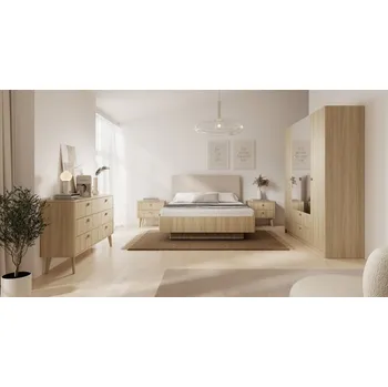 Ložnicová sestava Laski Ložnice Viki 1 Vyberte rošt: Bez roštu