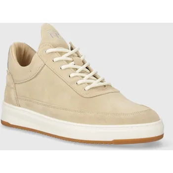 Pánská obuv Semišové tenisky Filling Pieces Low Top Ripple Suede 10122791919 béžová 80X, EUR 46
