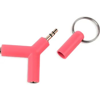 Audio kabel Rozdvojka na sluchátka 2 x JACK DUAL třícípý