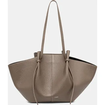 Kabelka Kožená kabelka Yuzefi LARGE MOCHI YUZSS25.HB.LM.L052 béžová 80X, vel. ONE SIZE