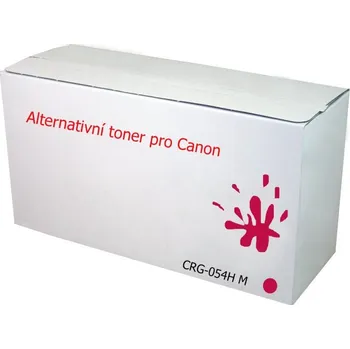 Toner CRG-054H M (CRG054) Premium kompatibilní pro Canon, purpurový (2300 stran za minutu)