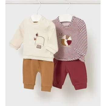 Kojenecký overall Kojenecká sada Mayoral Newborn 2621.1G.Newborn.9BYA burgundské 83X, vel. 86