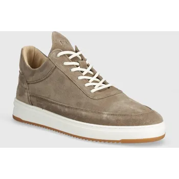 Pánská obuv Semišové tenisky Filling Pieces Low Top Ripple Suede 25122799988 béžová 80X, EUR 45