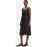 Calvin Klein Midi sukně LV044C672G Černá Regular Fit M