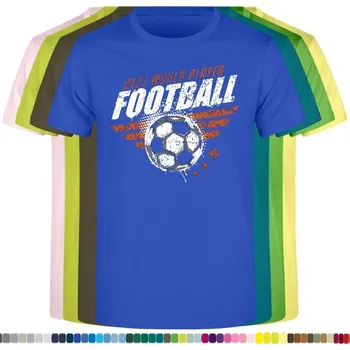 detske-levne-bavlnene-tricko-potisk-hrac-fotbal-mic Barva: Royal blue - královsky modrá, Dětská bavlněná trička JHK: M