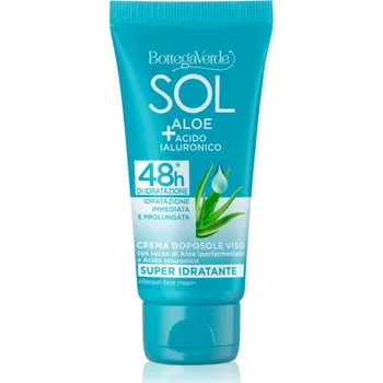 Přípravek po opalování Bottega Verde Sol Aloe intenzivně hydratační krém po opalování 50 ml