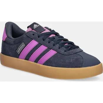 Dámské tenisky Semišové tenisky adidas Vl Court 3.0 dámské, tmavomodrá barva, JR0953 59X, EUR 38