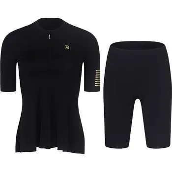 cyklistický dres RIVANELLE Cyklistický krátký dres a krátké kalhoty - GRACE - černá